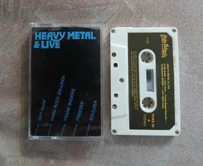 Suomi-Heavy Metal & Live KASETTI  ULTRA RARE!