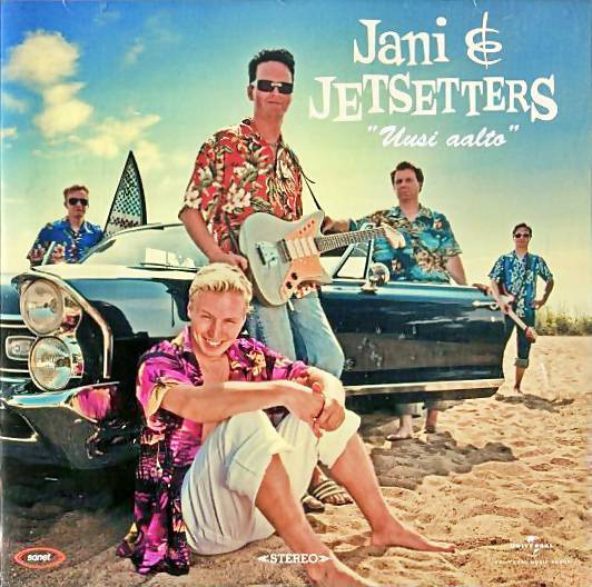 Jani & Jetsetters (CD) HIENO KUNTO!! Uusi Aalto