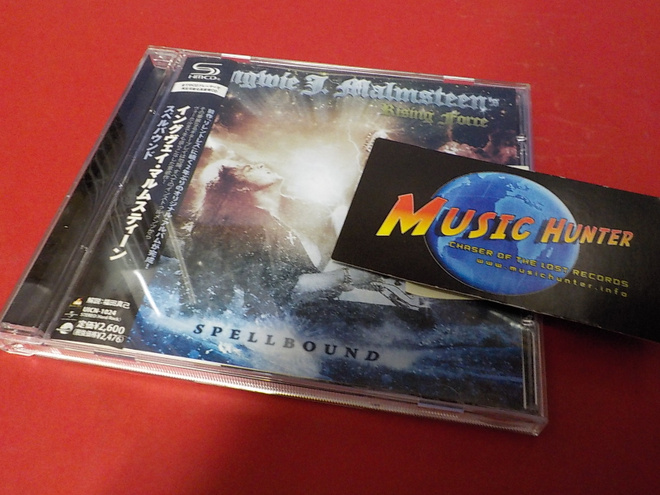 YNGWIE J. MALMSTEEN'S RISING FORCE - SPELLBOUND UUSI SHM-CD