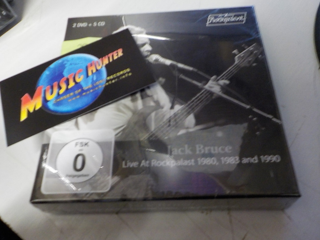 JACK BRUCE - LIVE AT ROCKPALAST 2DVD+5CD UUSI BOKSI