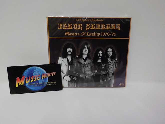 BLACK SABBATH - MASTERS OF REALITY  LIVE 1970-'75  4CD SET +