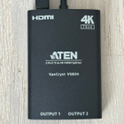 ATEN Professional 2-porttinen True 4K HDMI-jakaja, musta - pikkukuva 1