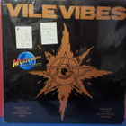 VARIOUS - VILE VIBES UK -90 VG+/EX LP - pikkukuva 1