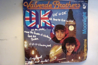 VAL VERDE BROTHERS   ::   U. K.  ::  VINYYLI  7"    1979  !!