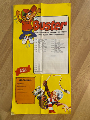 Buster juliste