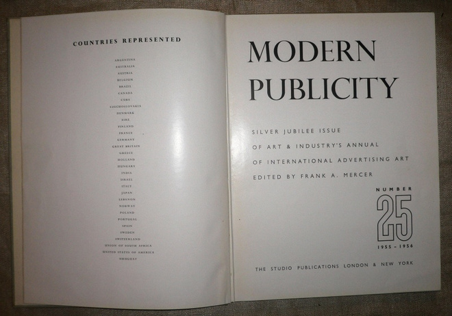 Modern Publicity Number 25 (1955 - 1956)
