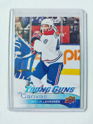 16-17 UD Young Guns Canvas - Artturi Lehkonen