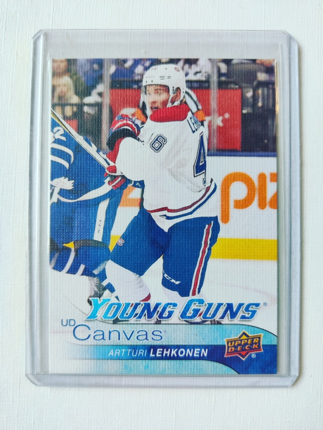 16-17 UD Young Guns Canvas - Artturi Lehkonen