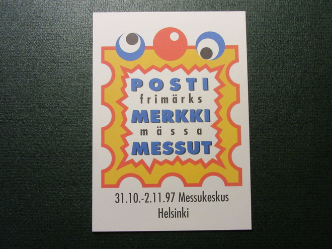 C. 59c  1997.  Postimerkkimessut 31.10.-  SR , kulkematon