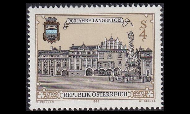 Itävalta 1708 ** Kaupunki Langenlois 900v (1982)