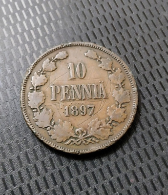 10 PENNIÄ 1897