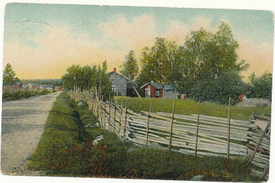 PADASJOKI - vanha Carte Postale