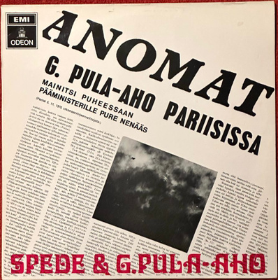 Spede & G. Pula-aho - G. Pula-aho pariisissa