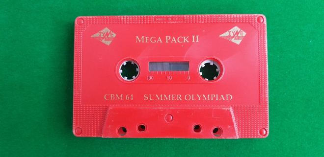 Mega Pack II: Summer Olympiad peli, Tyne (CBM 64)
