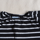 Po.P / Polarn o Pyret mekko lh, 92 cm, mustavalkoinen - pikkukuva 2