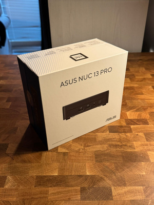 Intel NUC 13 Pro - uusi avaaamaton