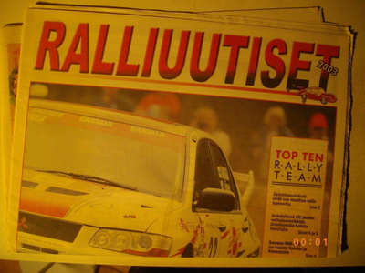 Ralliuutiset 2003 (25.10)