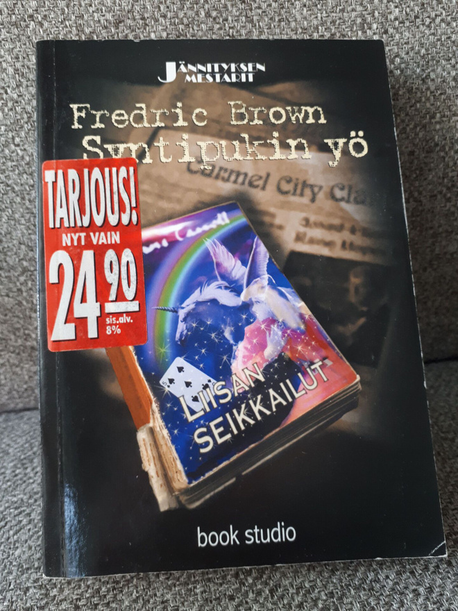Fredric Brown: Syntipukin yö -pokkari-