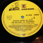 Frank Zappa & Mothers - Weasels ripped my flesh LP re - pikkukuva 4