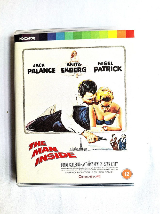 The Man Inside (1958) Jack Palance, Anita Ekberg