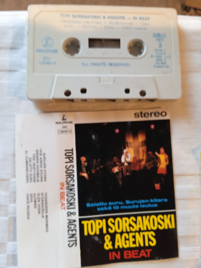 C- KASETTI: TOPI SORSAKOSKI  & AGENTS : IN BEAT