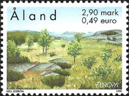 Åland 1999  Eurooppa-merkki  2,90 mk ** LaPe 157