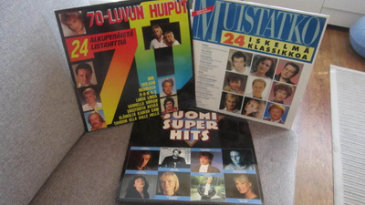 5 x LP suomi pop iskelmä