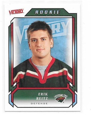 2006-07 UD Victory #224 Erik Reitz Minnesota Wild RC