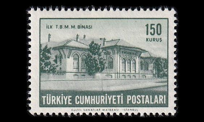 Turkki 1866 ** Ankaran rakennuksia (1963)