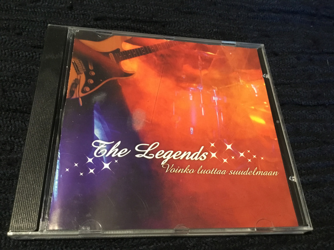 The Legends Voinko luottaa suudelmaan Cd 2007 omakustanne
