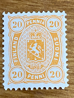 VAAKUNAMERKKI 20 PENNIÄ 1885 L22**