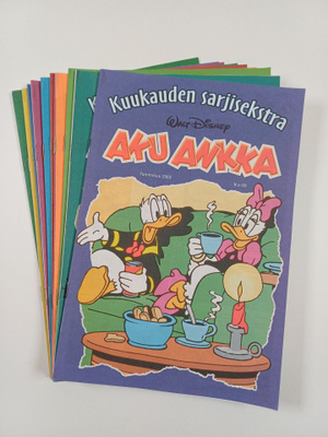 Aku Ankka Kuukauden sarjisekstra vuosikerta 2005 (tammi-j...