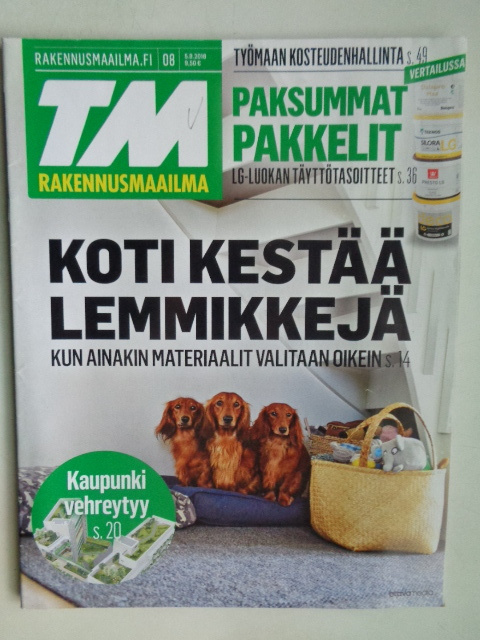 Tekniikan Maailma - Rakennusmaailma Nro 8/2018 (4.7)