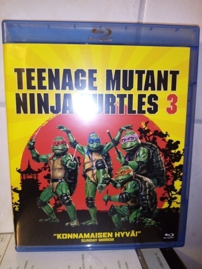 BLU-RAY Teenage Mutant Ninja Turtles 3 ( SIS POSTIKULU)