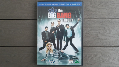 DVD: Rillit Huurussa / The Big Bang Theory. Kausi 4. 3xDVD