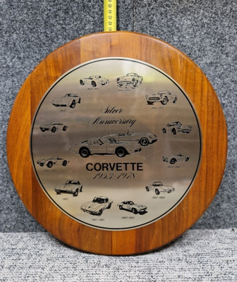 Corvette 1953-1978 taulu. 40×40 cm