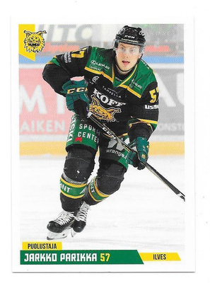2019-20 CardSet #27 Jarkko Parikka Ilves