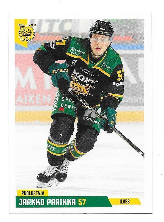 2019-20 CardSet #27 Jarkko Parikka Ilves