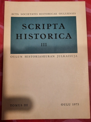 Scripta Historica III