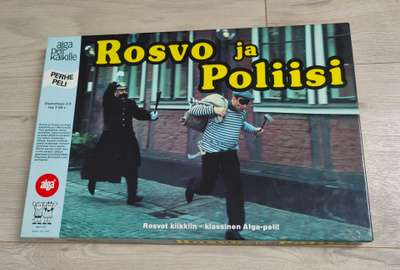 Rosvo ja poliisi -lautapeli Alga