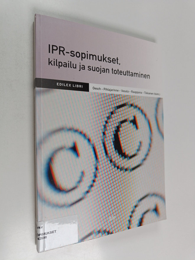 IPR-sopimukset, kilpailu ja suojan toteuttaminen : immate...