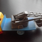 Mercedes-Benz kuorma-auto nosturilla 60-luku, 22 cm - pikkukuva 3