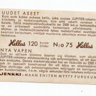 Purkkakuva Hellas. UUDET ASEET n:o 75 Purukumikuva - pikkukuva 2