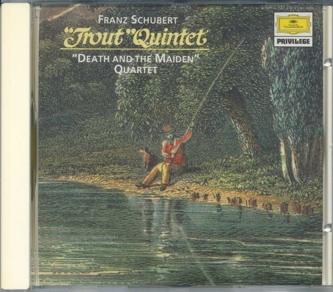 SCHUBERT: Forellikvintetto / Neito ja kuolema – DG RI RM CD
