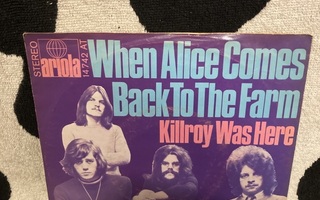 The Move – When Alice Comes Back To The Farm 7"
