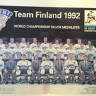 SUOMI-JÄÄKIEKKO JOUKKUEKUVA 1992-1994 ISO POSTIKORTTI 2 KPL. - pikkukuva 2