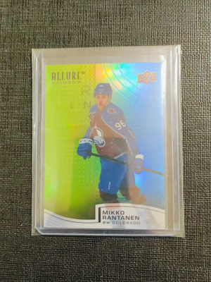 Mikko Rantanen - 21-22 UD Allure Rainbow Green/Blue /299