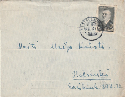 Postileima, OTALAMPI , vuodelta 1947