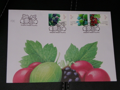 Puutarhanmarjoja 2013 FDC