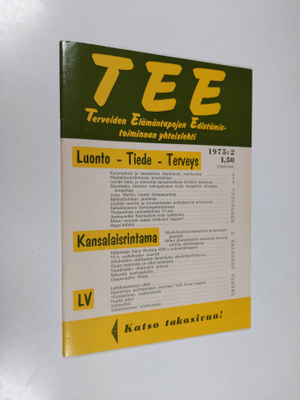 Tee 1975 : 2 : terveiden elämäntapojen edistämistoiminnan...